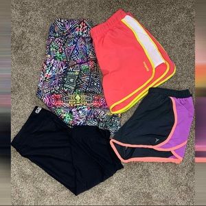 WORKOUT BUNDLE! 2 Shorts, 2 Legging Capris!